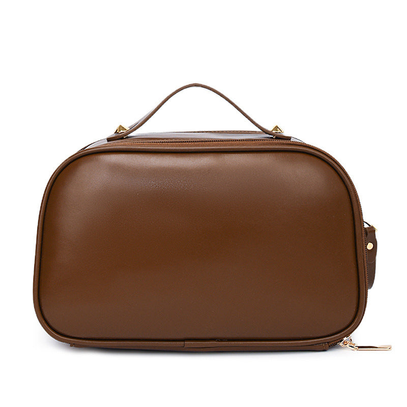 Large Capacity High Sense Mirror Portable Cosmetic Bags