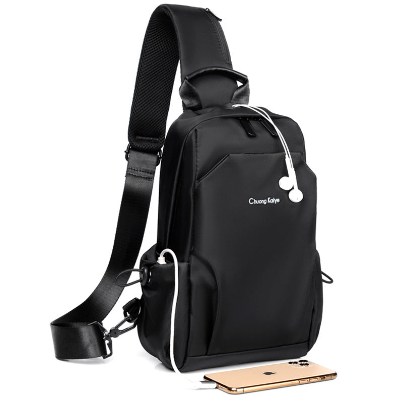 Men's Slouchy Trendy Attractive Fashion Canvas Men's Chest Bags