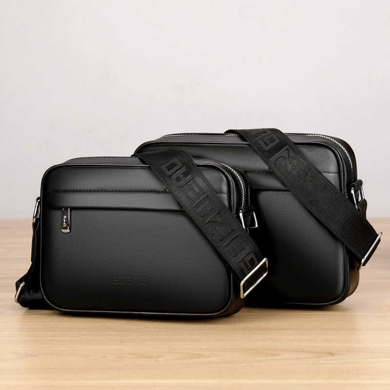 Men's Horizontal Business Cattle Leather Fashion Trends Bags