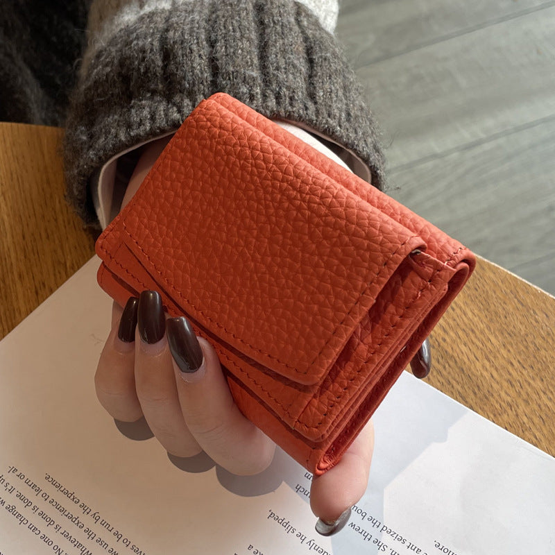 Women's Genuine Leather Style Mini Short Bags