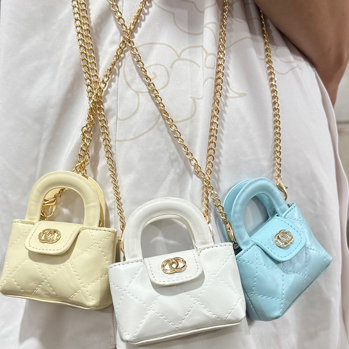New Classic Style Mini Pendant Charm Bags