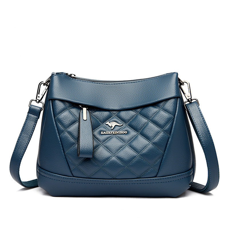 Women's Attractive Female Lady Embroidery Line Shoulder Bags