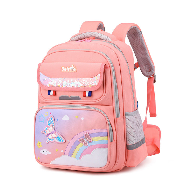 Grade One To Three Six Boy Waterproof Lightweight Elementary School Students' Schoolbags