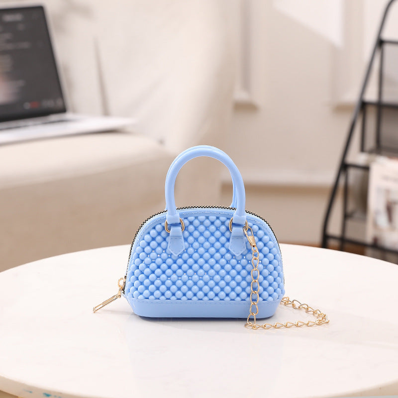 Mini Korean Style Fashion Shell Hollow Women's Handbag