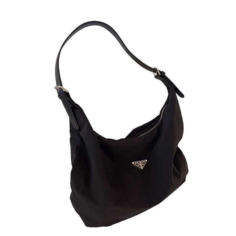 Women's Capacity Commuter Fashion Underarm Canvas Big Crossbody Bags