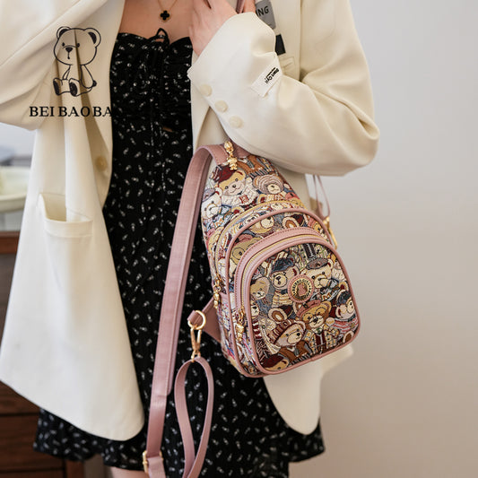 Women's Source Summer National Trendy Style Backpacks