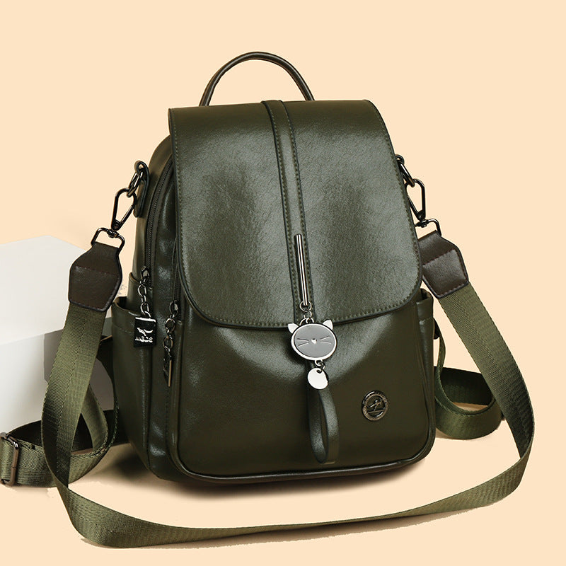 Women's Fashion Trend Simple Versatile Large Capacity Backpacks