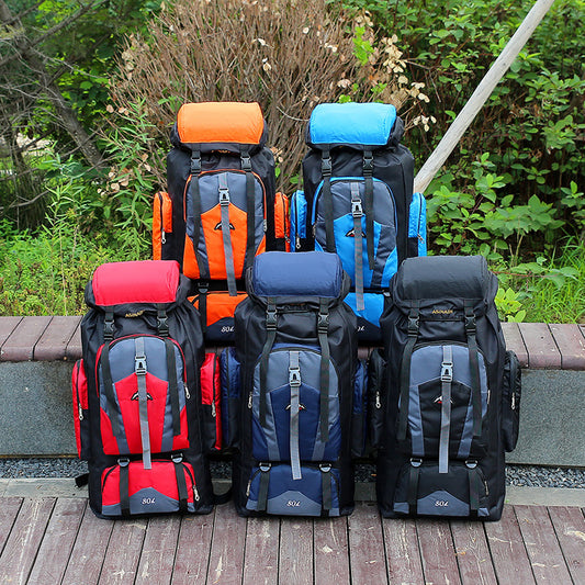 Men's Large Capacity Waterproof Camping Shiralee Mountaineering Backpacks