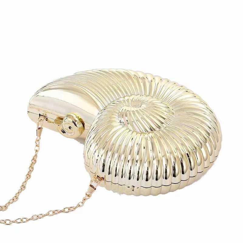 Women's Design Conch Chain Dinner Versatile Underarm Crossbody Bags