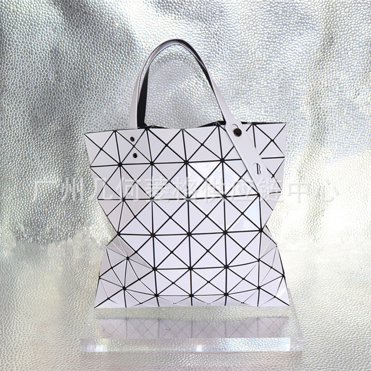 Fritillary Geometric Diamond Pattern Plaid Commuter Shoulder Bags