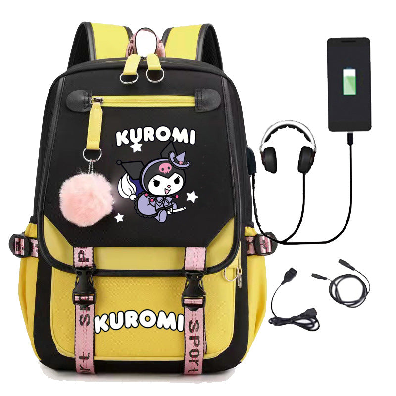 Junior High Boys Primary Large Capacity Middle School Students' Schoolbags