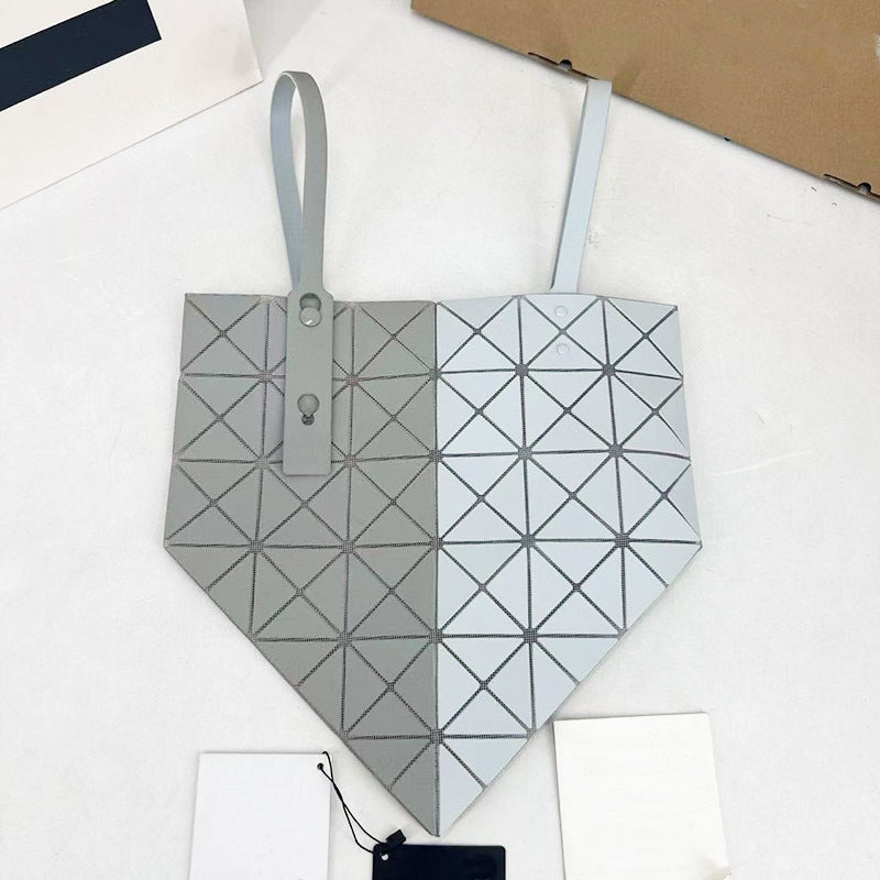 Double-sided Frosted Rhombus Single Portable Female Bags
