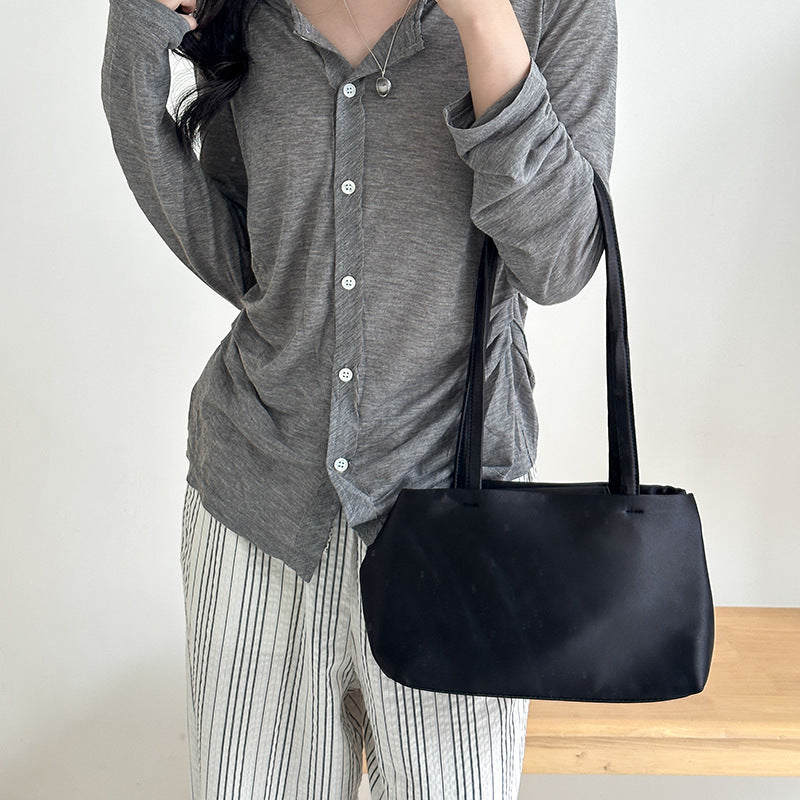 Women's Korean Style Solid Color High-grade Summer Bags