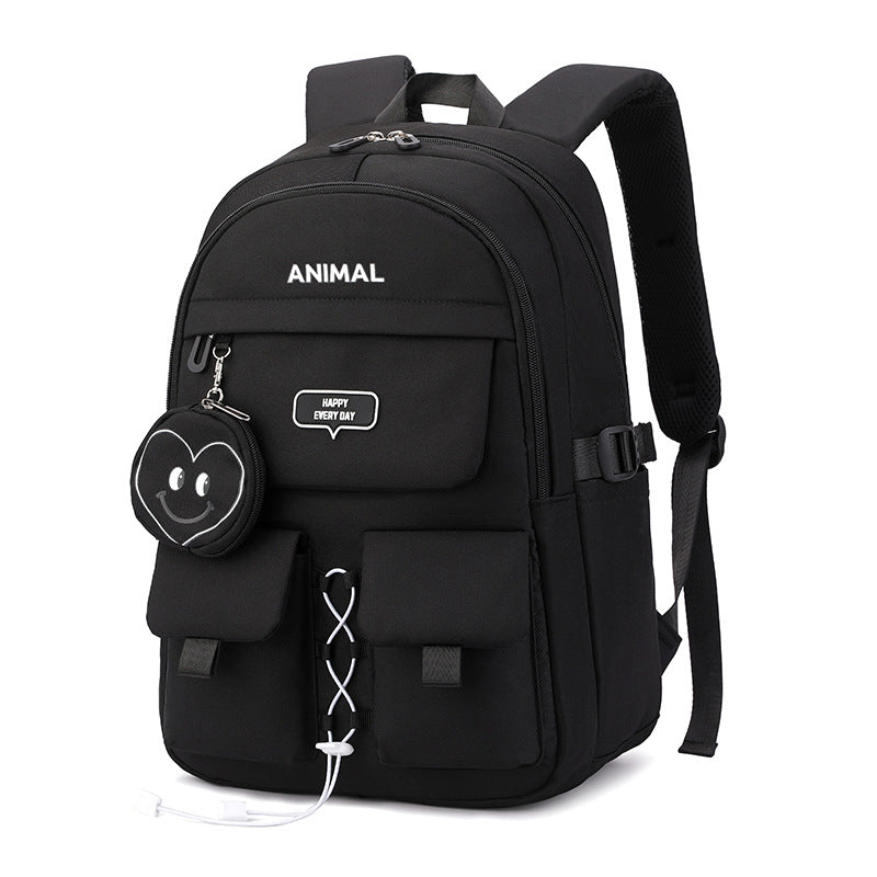 Popular Beautiful High College Quality Style Middle School Students' Schoolbags