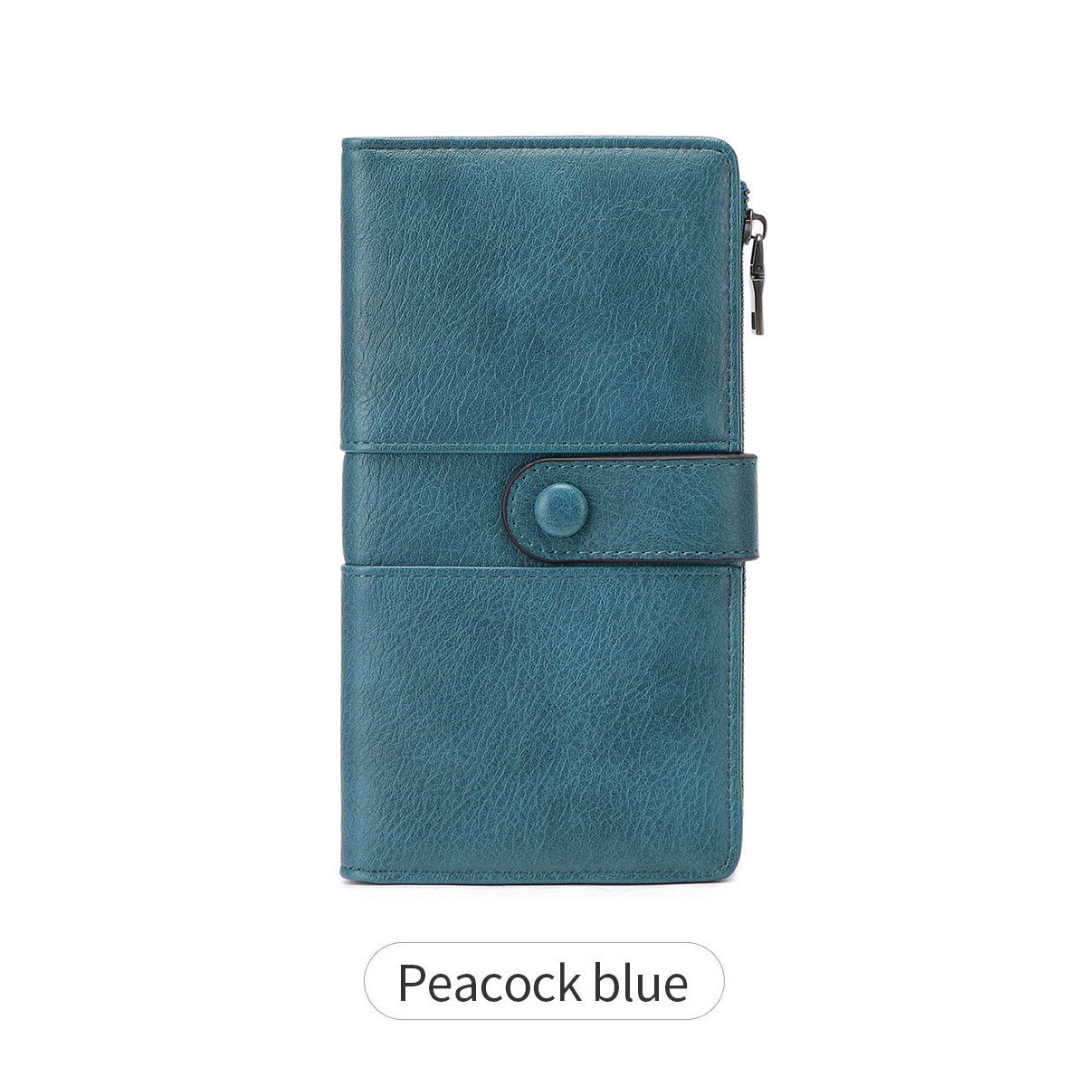 Women's Swiping Retro Large Capacity Long Multiple Slots Fashion Ladies Wallet