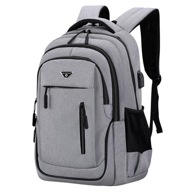 Men's Slouchy Rechargeable Computer Large Capacity Backpacks