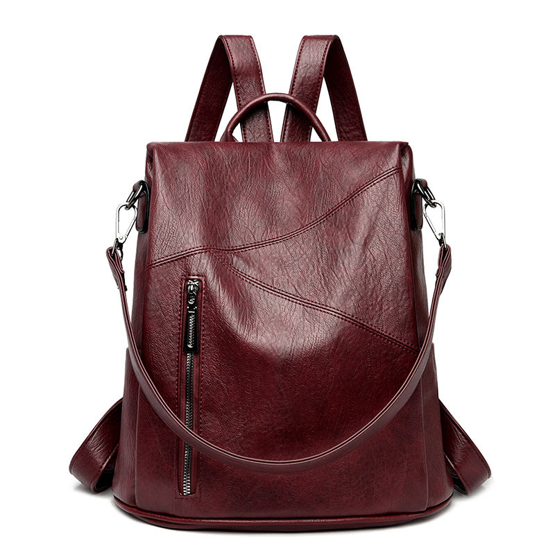 Pretty Unique Durable High-grade Stitching Sheepskin Backpacks