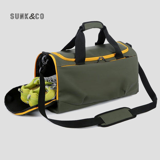 Men's Derm Large Capacity Dry Wet Separation Travel Bags