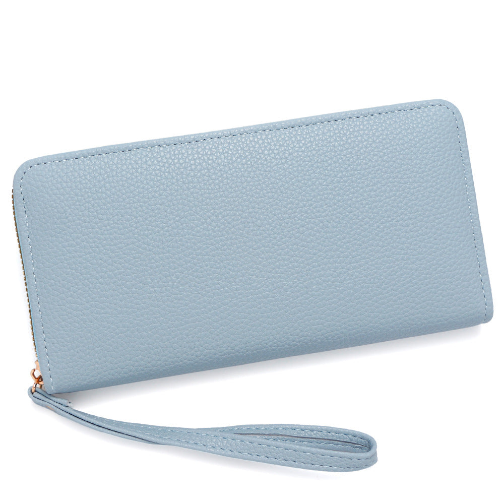 Women's Long Solid Color Fashion Mobile Large Bags
