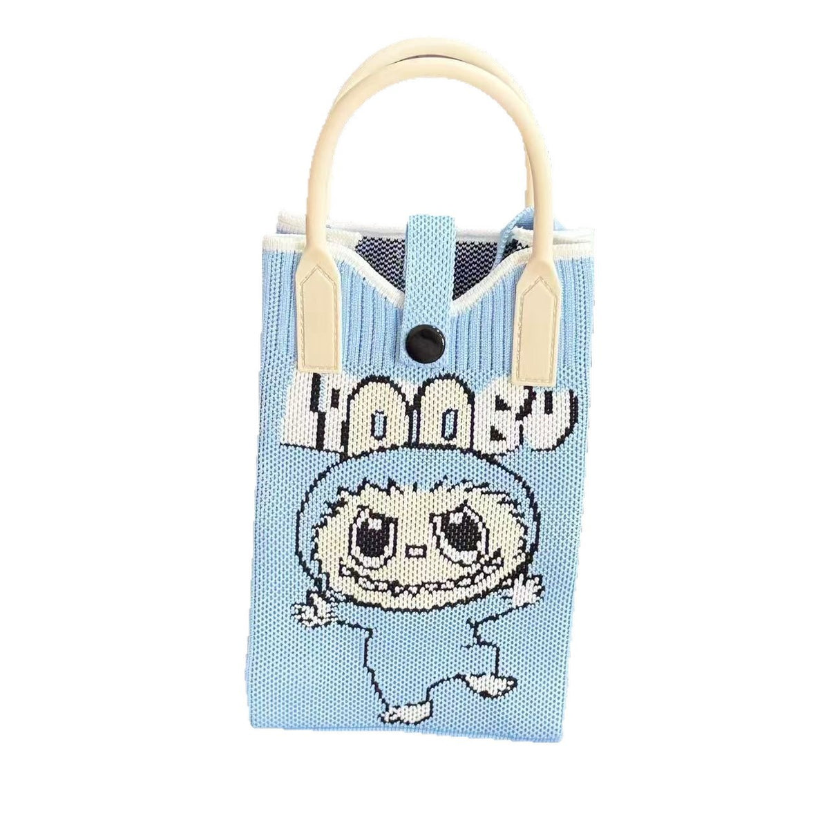 Mobile Versatile Personality Cartoon Cute Lady Hand Bags