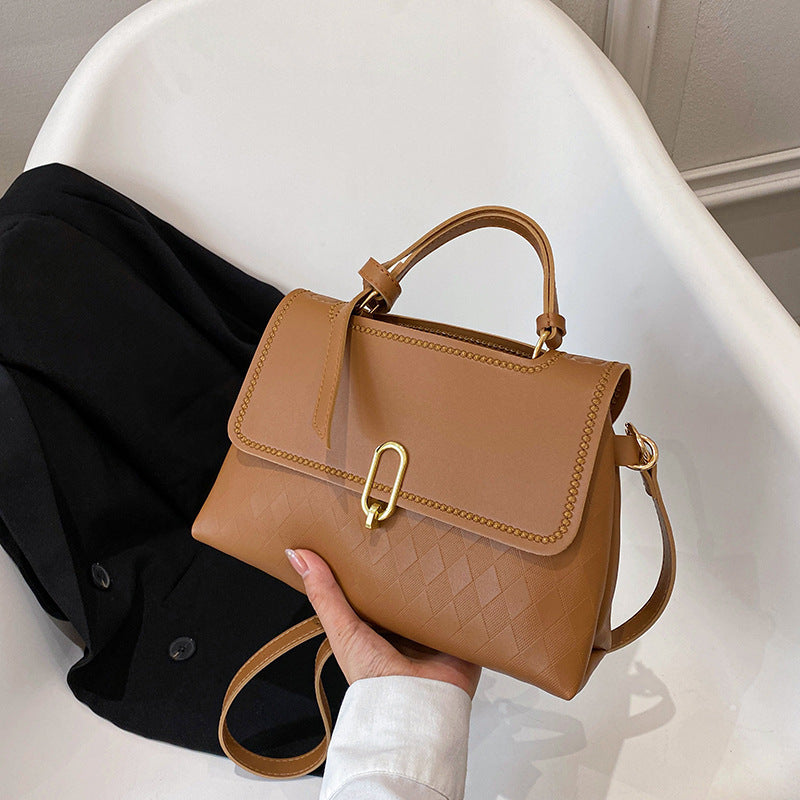 Women's Advanced Texture Handmade Material Homemade Fashion Women's Shoulder Bag