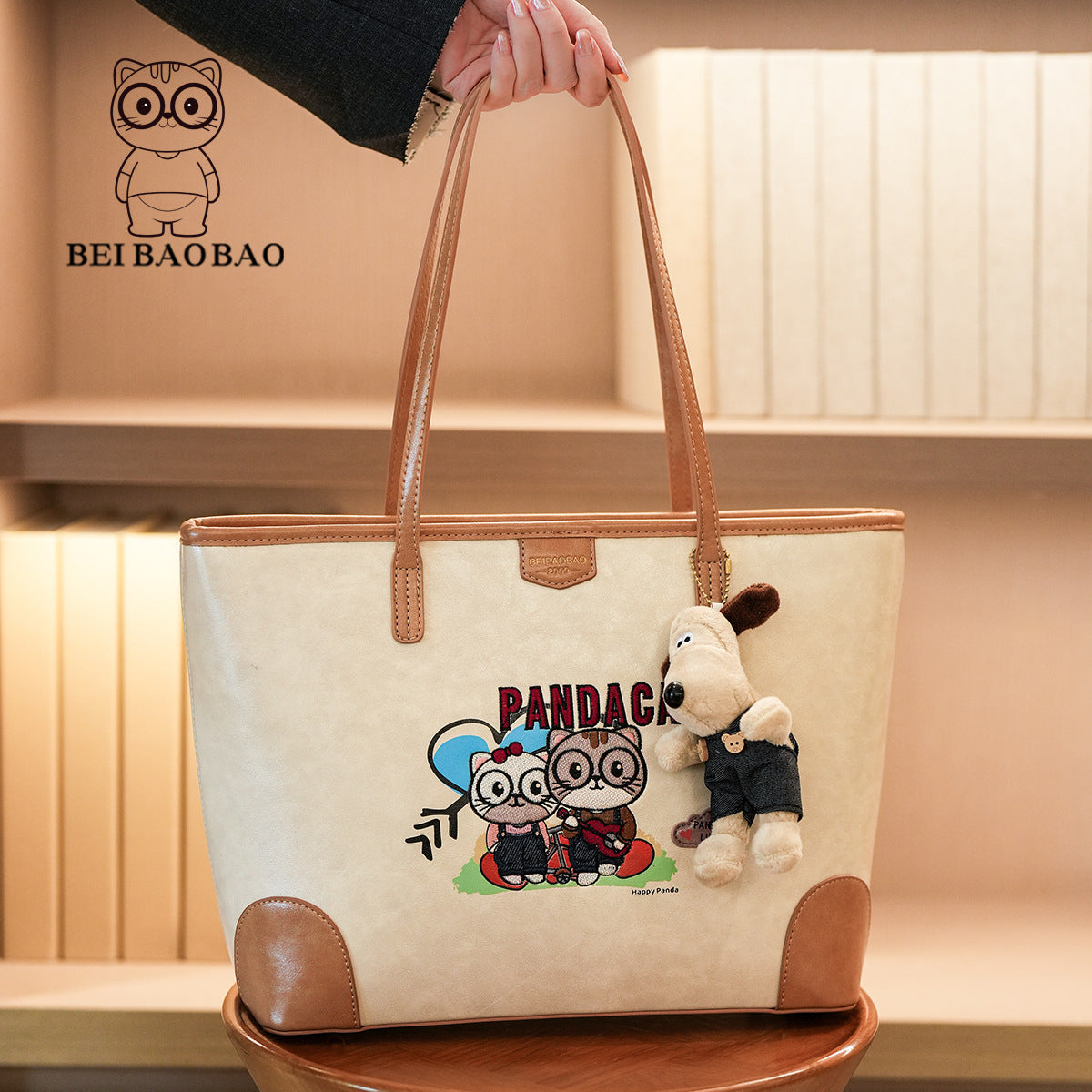 Women's Source Cartoon Portable Large Capacity One Women's Shoulder Bag