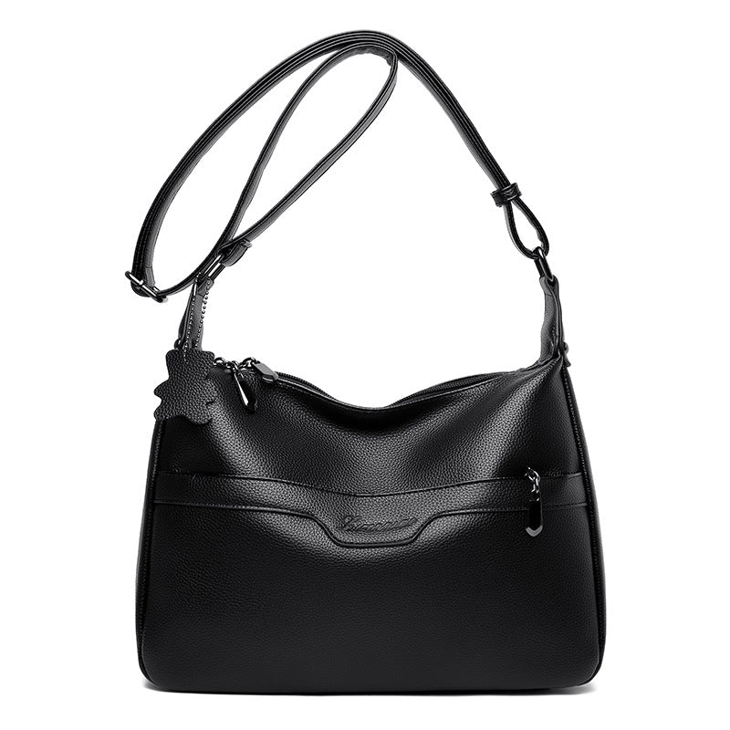 Women's Fashion Underarm Simple Large Capacity Soft Crossbody Bags