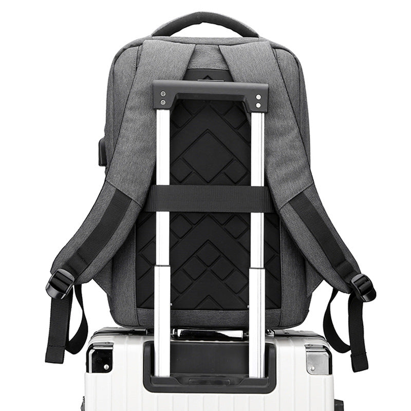 Men's Business Stylish And Versatile Waterproof Computer Large Capacity Backpacks