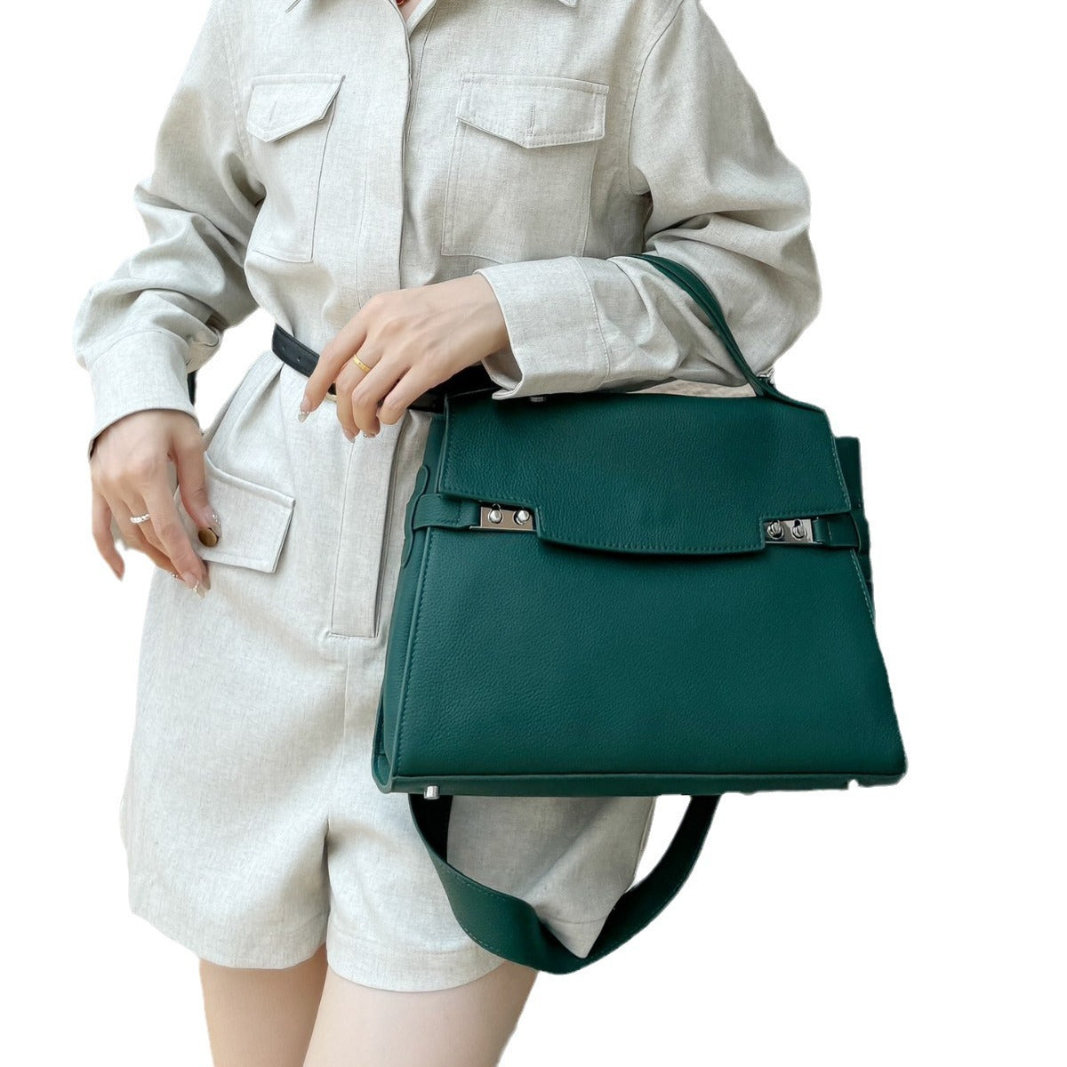 Women's First Layer Cowhide Genuine Leather Fashion Handbags