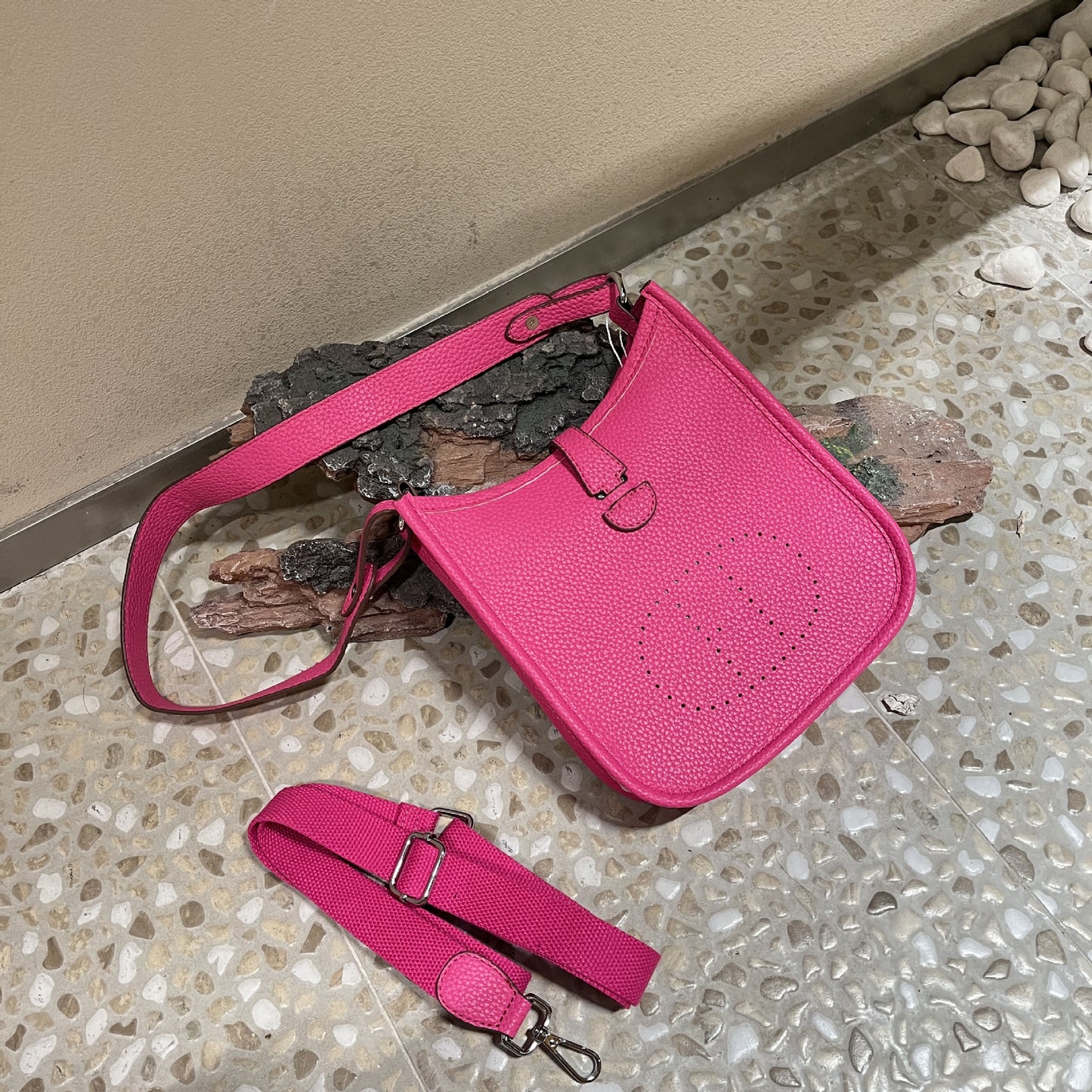 Women's Imitation Calfskin Mini Fashion One Underarm Armpit Bags