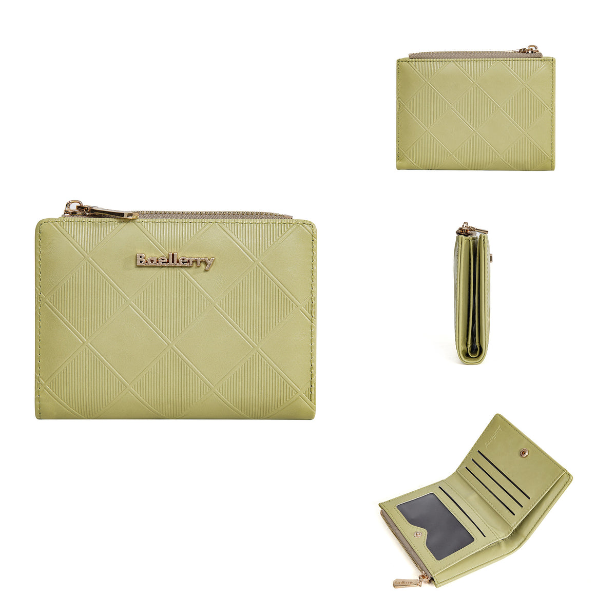 Cool Women's High-grade Diamond Zipper Fashion Ladies Wallet