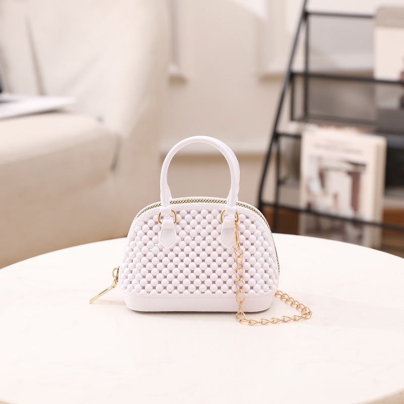 Mini Korean Style Fashion Shell Hollow Women's Handbag