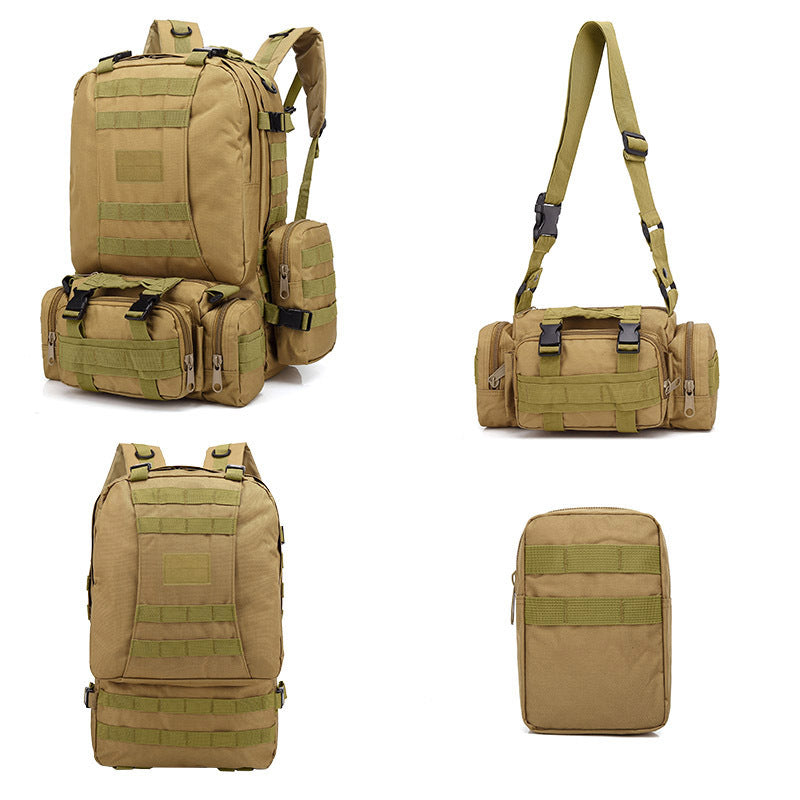 Men's Camping Combination Large Capacity Camouflage Tactics Sports Backpacks