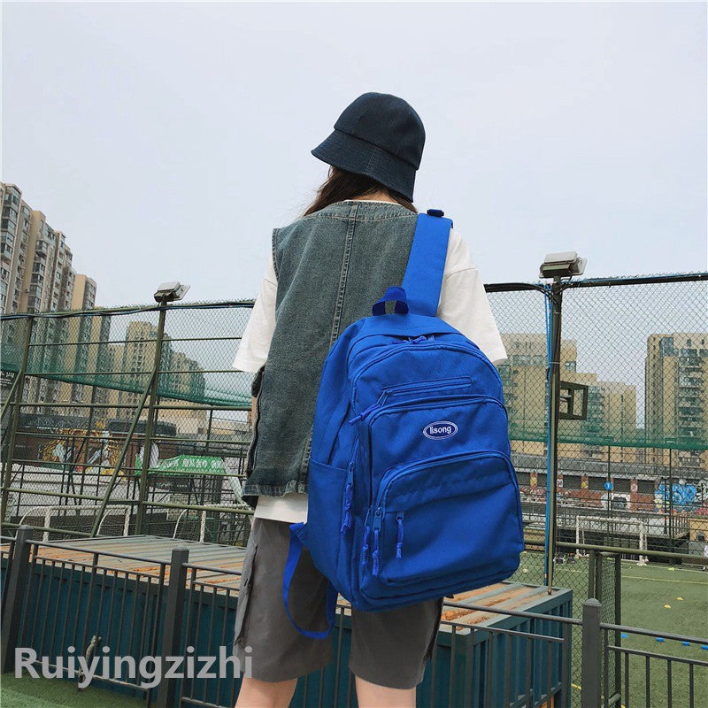 Vintage Style Large Capacity Campus Computer Backpacks