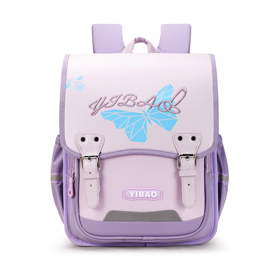 One Two Level Spine Protection Lightweight Elementary School Students' Schoolbags