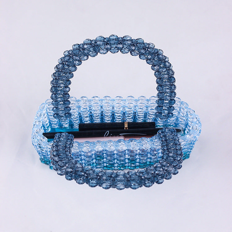 Transparent Horn Pearl Acrylic Exquisite High Quality Handbags