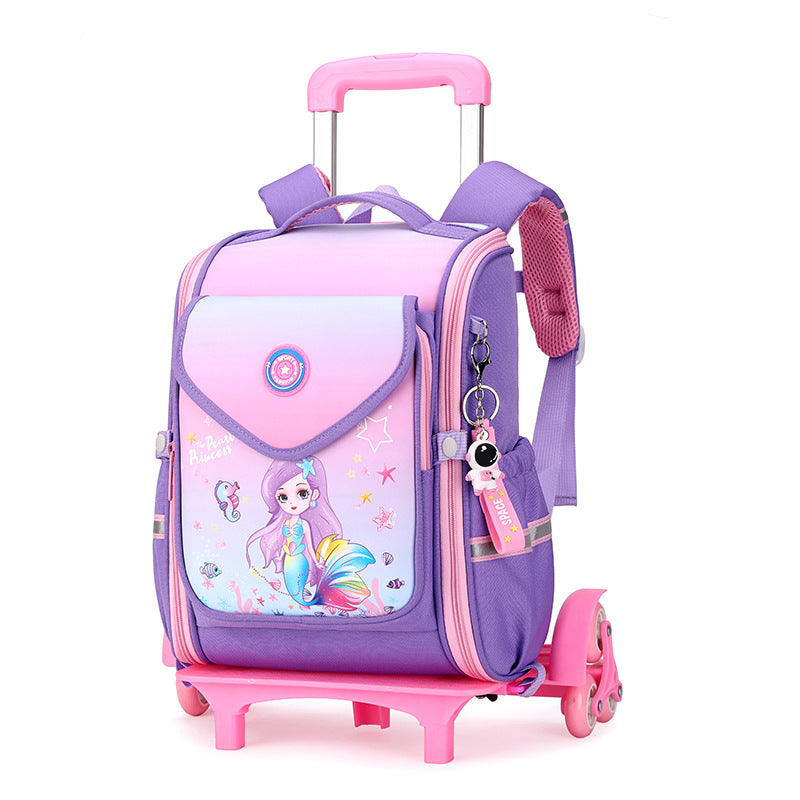Natural Fish Primary Lightweight Waterproof Large Elementary School Students' Schoolbags