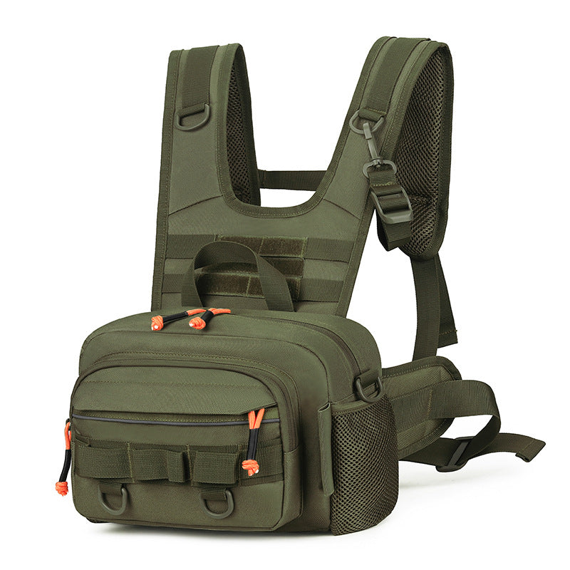 Men's Multifunctional Lure Large Capacity Camouflage Vest Bags