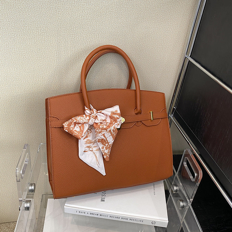 Women's Large Capacity Fashion Portable Platinum Big Women's Handbag