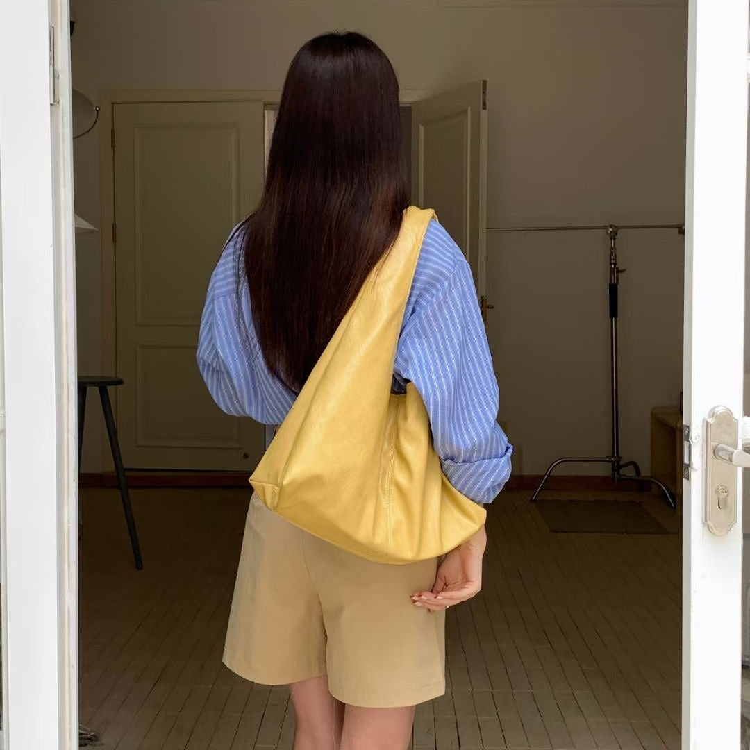 Texture Sense Large Capacity Totes Now Shoulder Bags