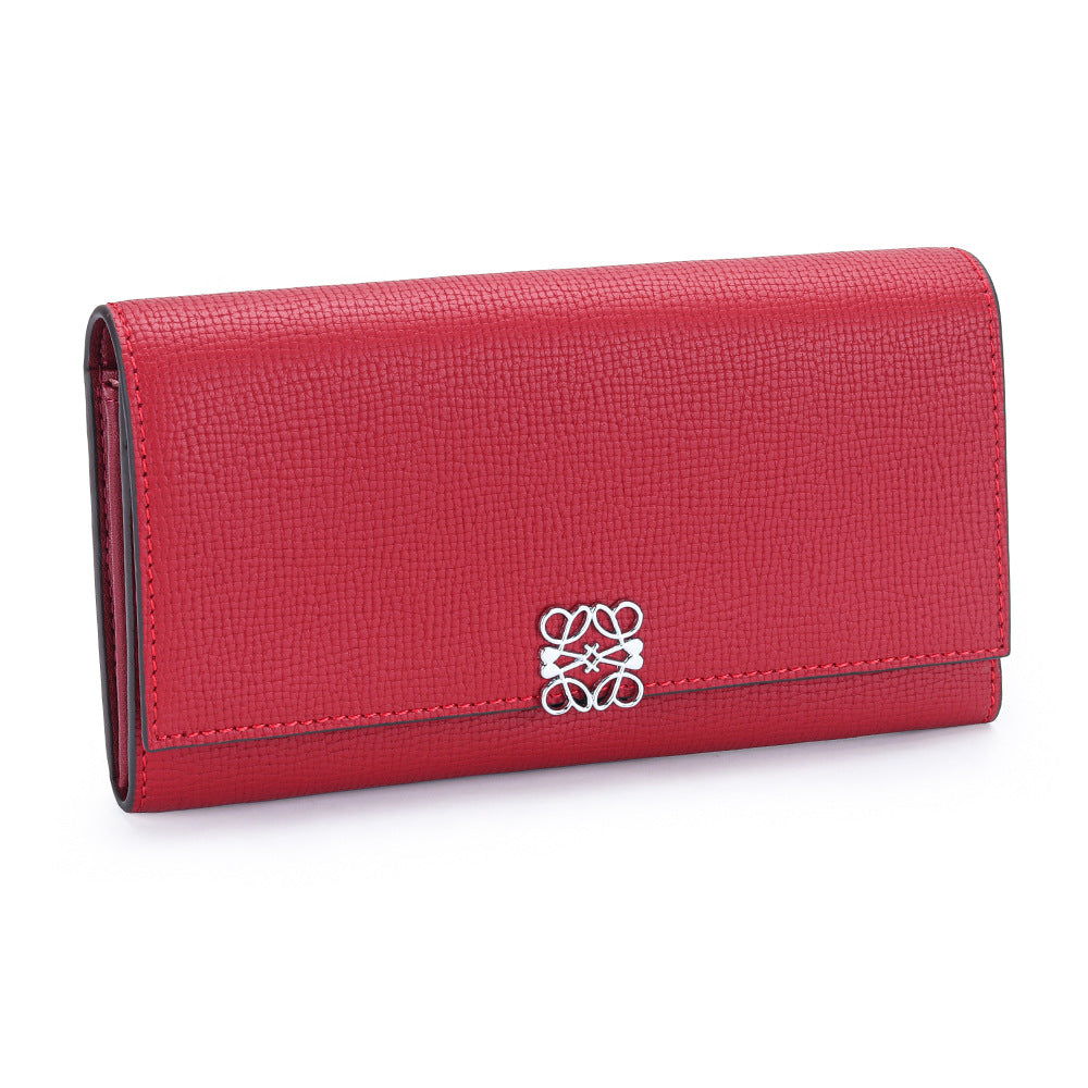 Women's Long Cowhide Hand Holding Large Capacity Multiple Ladies Wallet