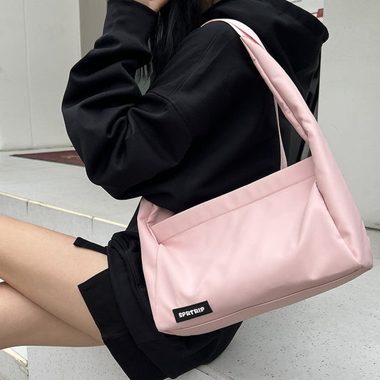 Women's & Men's Ge Early Spring Oxford Cloth Simple Crossbody Bags