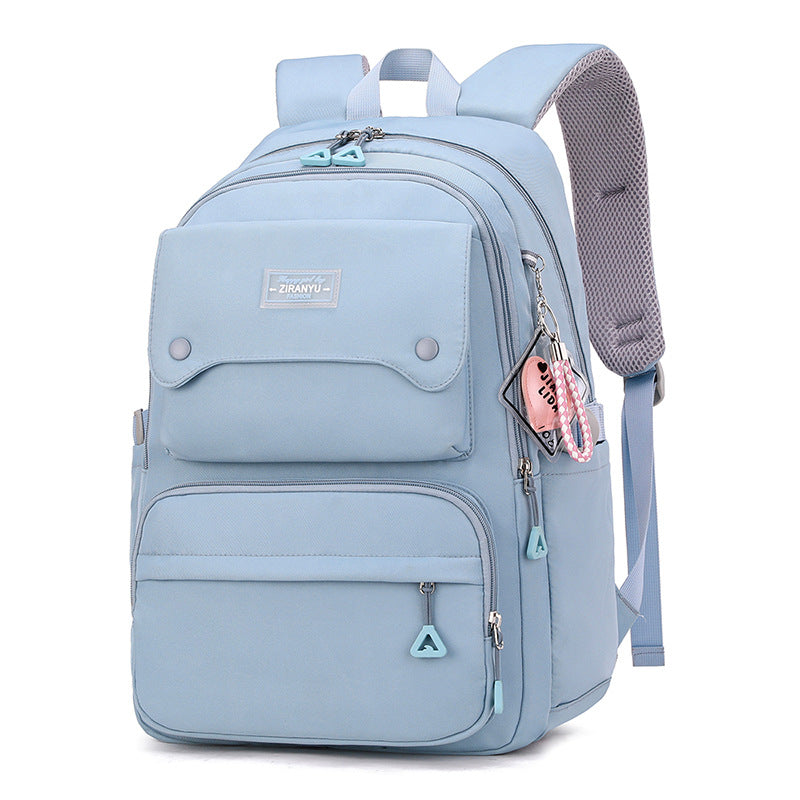 High Female Large Capacity Primary Grade To Printable Elementary School Students' Schoolbags