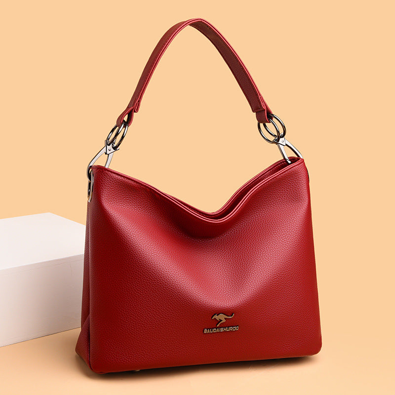 Women's Large Capacity Big Mom Simple Crossbody Bags