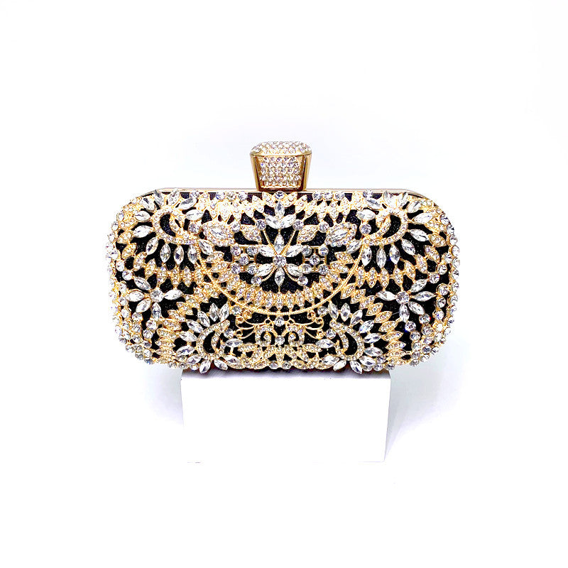 Women's Dinner Party With Diamonds Rhinestone Dress Bags