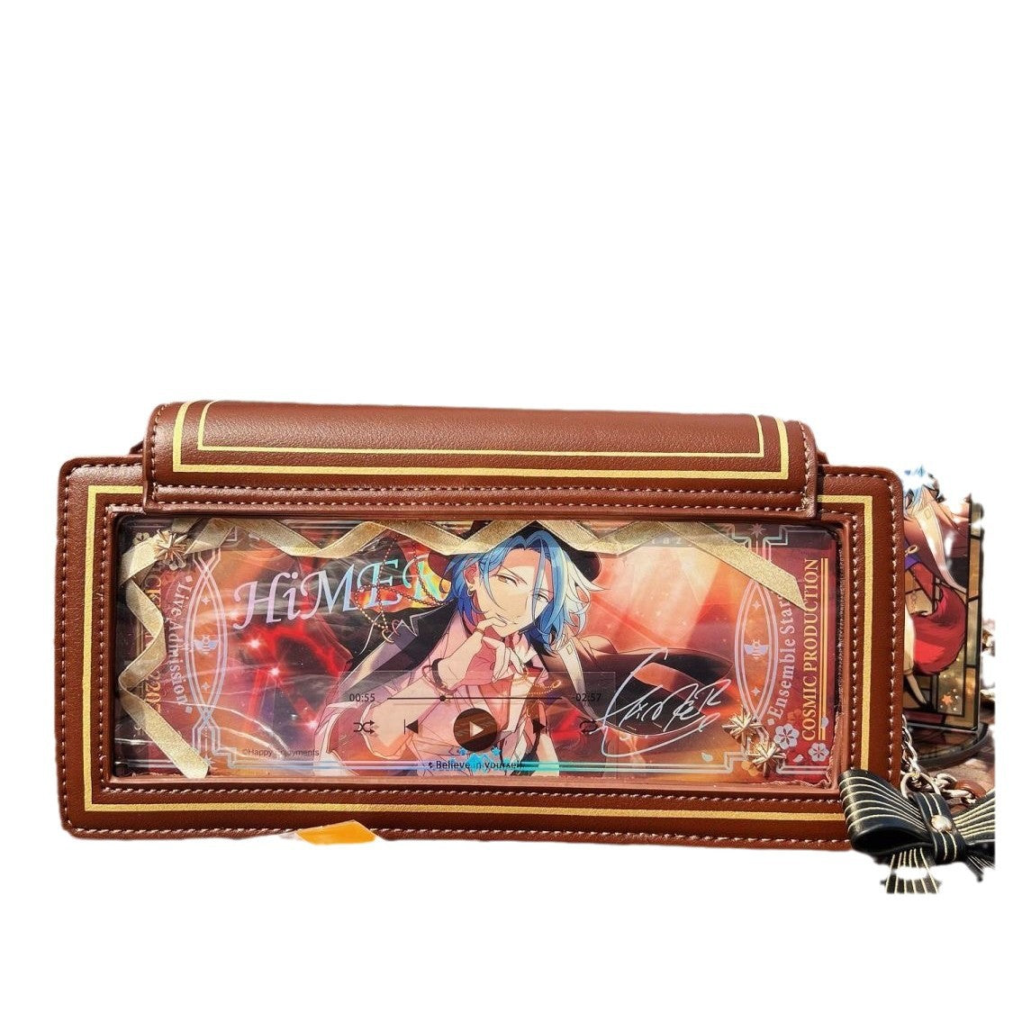 Elegant Chain Rose Letter Flap Envelope Shoulder Bags