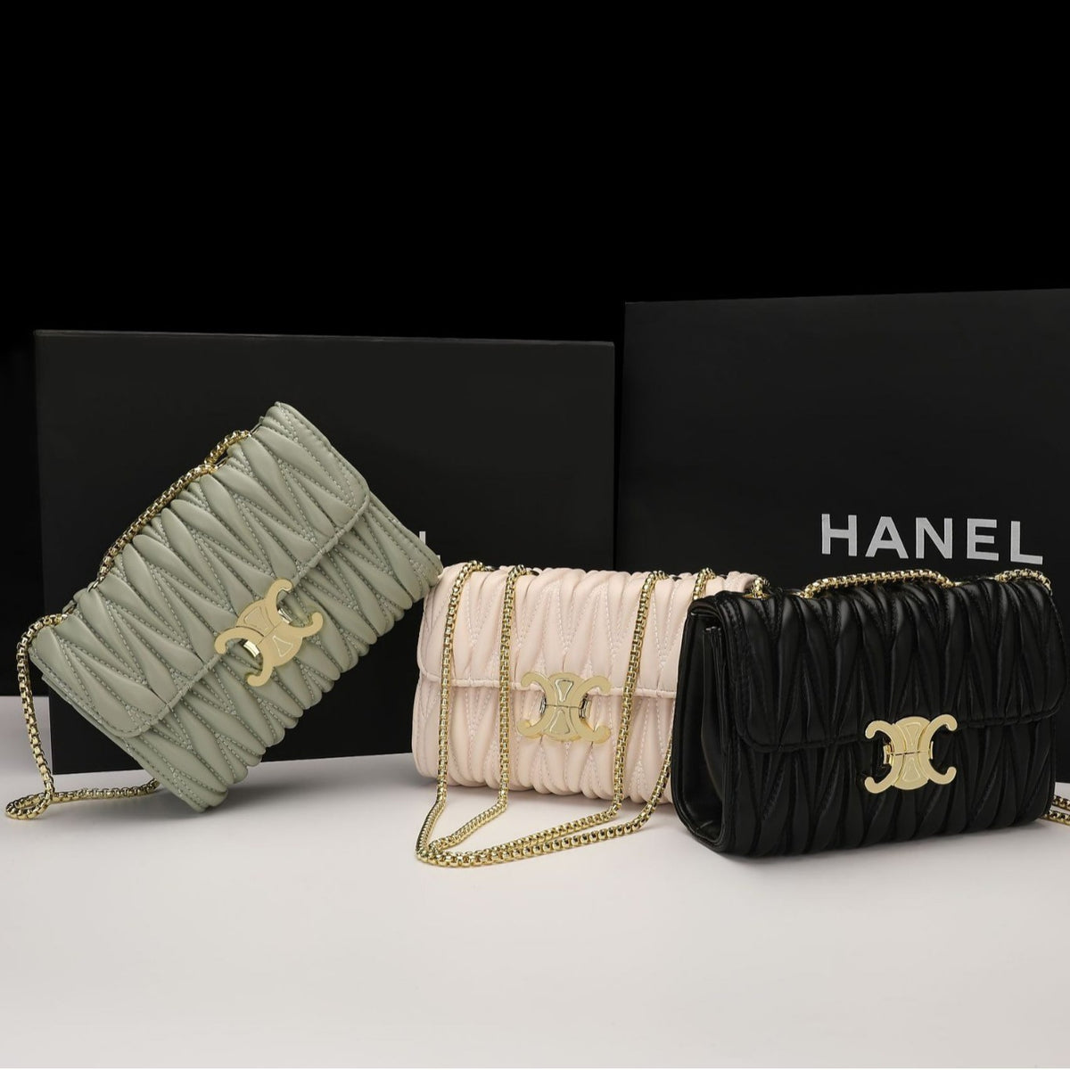 Simple Rhombus Embroidered Fashion Bone Chain Women's Shoulder Bag