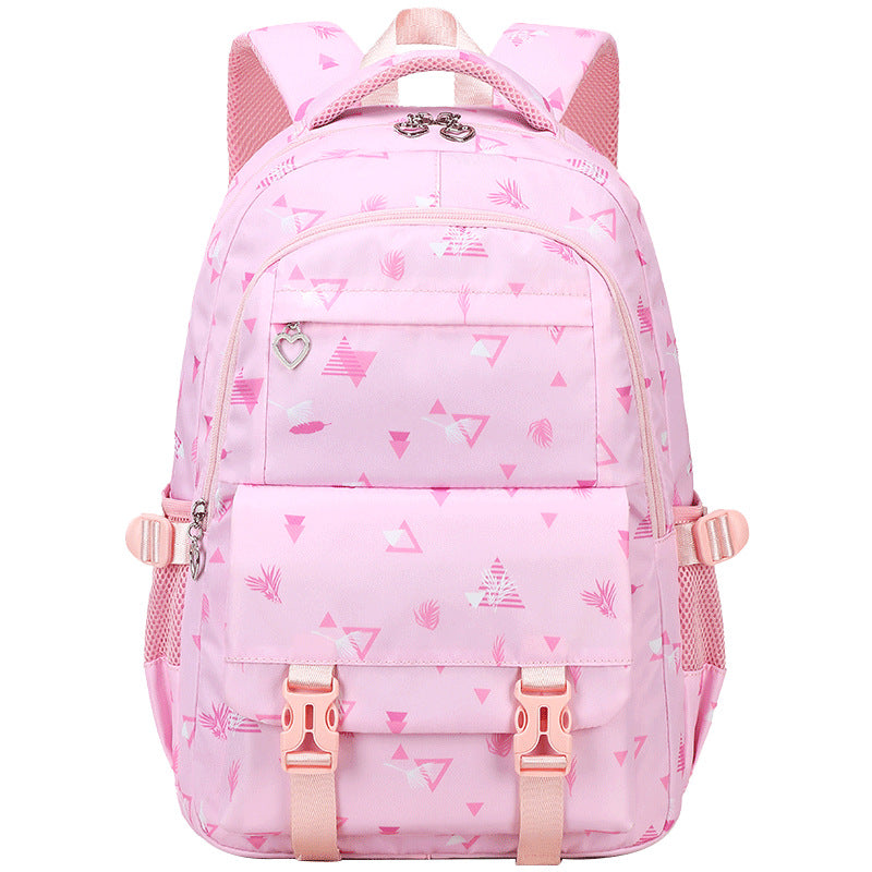 Primary Female Super Light Spine Protection Elementary School Students' Schoolbags