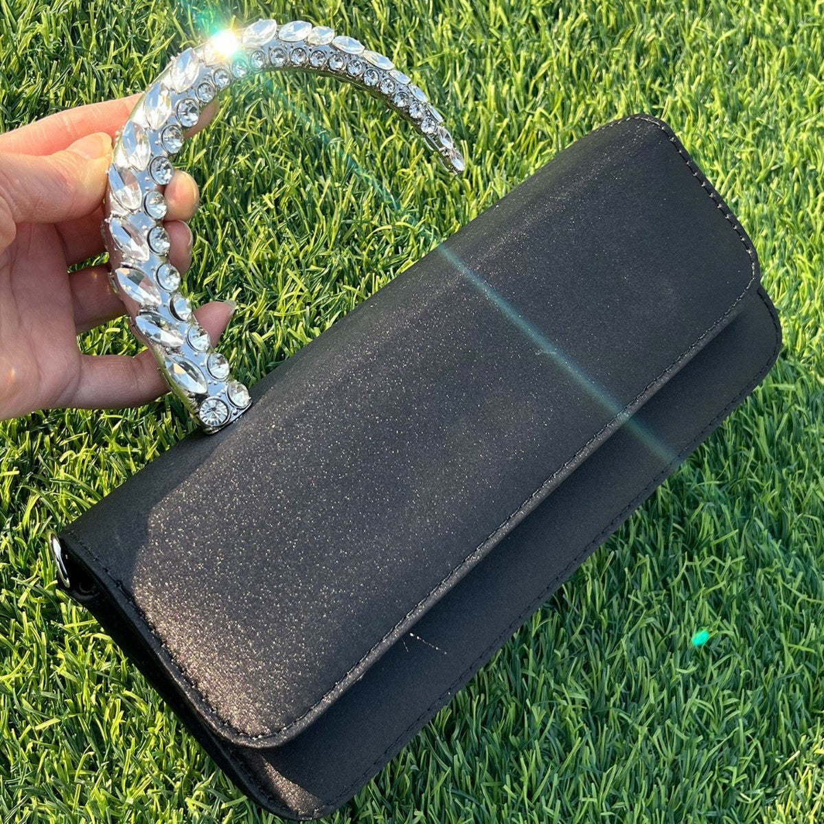 French Style Fairy Shiny Diamond J Women's Handbag