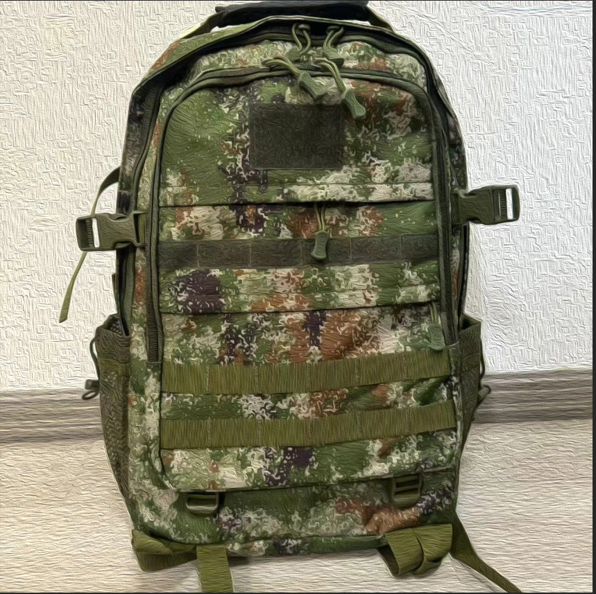 Camouflage Waterproof Nylon Cloth Army Fan Bags